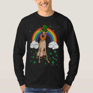 Italian Greyhound St Patricks Day Leprechaun T-Shirt