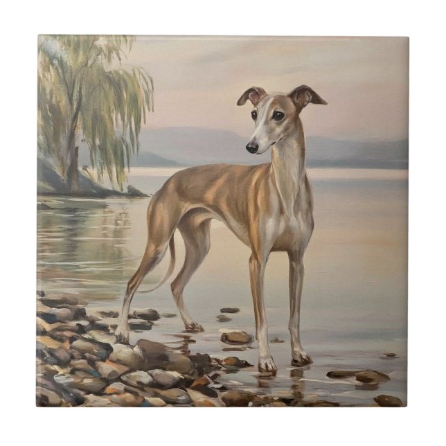 Italian Greyhound Tile (Front)