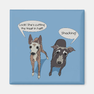 Italian Greyhound 'Treat' Magnet