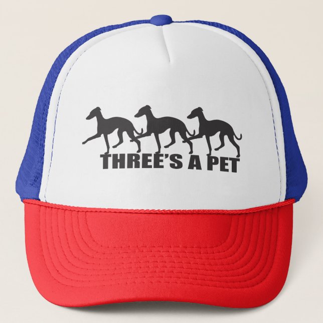 Italian Greyhound Trucker Hat (Front)