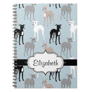 Italian Greyhounds  or Whippets Notebook