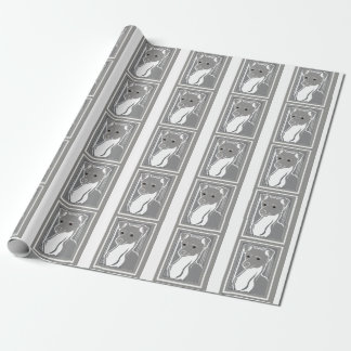 Italian Greyhounds Pattern Wrapping Paper