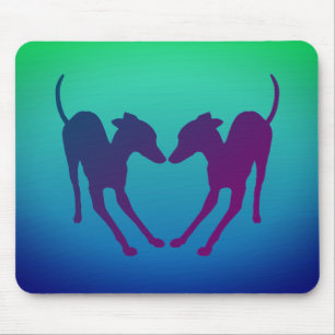 Italian Greyhounds Playful IGs Mouse Pad