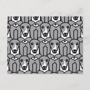 Italian Greyhounds Postcard