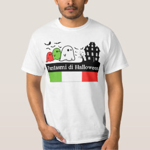 Italian Halloween Ghosts, Fantasmi di Halloween T-Shirt