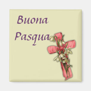 Italian Happy Easter - Buona Pasqua Magnet