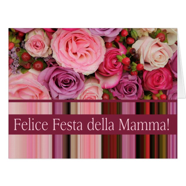 italian Happy Mother’s Day! (Front Horizontal)