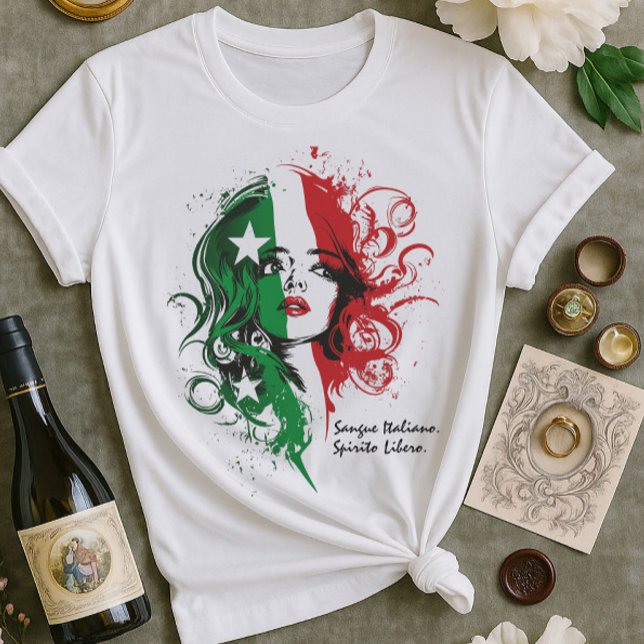 Italian Heritage Shirt Women | Inspiring Feminine (Creator Uploaded)
