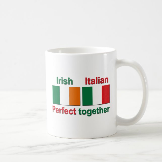 Italian Irish - Perfect Together! Coffee Mug (Right)