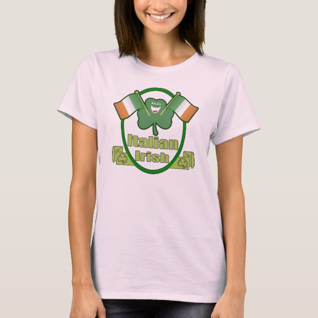 Italian Irish St. Patrick's T-shirt (Front)