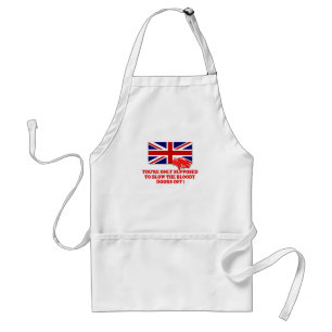 Italian Job Union Jack shirts Standard Apron