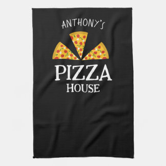 Italian kitchen custom name pizza house pizzeria tea towel