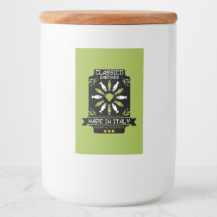 Italian Kitchen Food Label