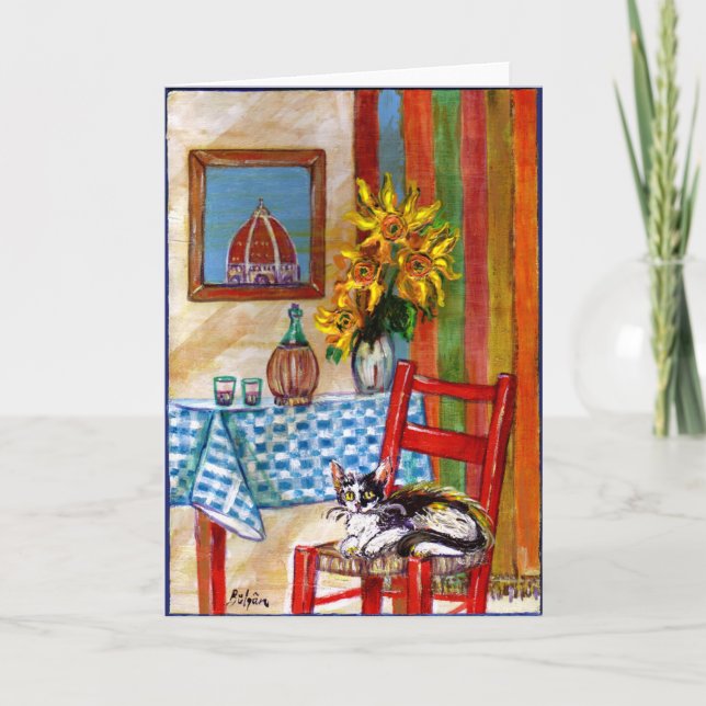 ITALIAN KITCHEN IN FLORENCE CARD (Front)