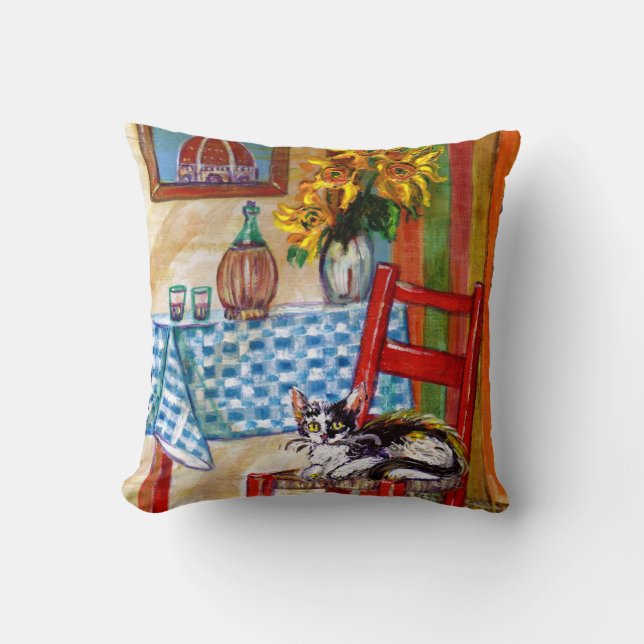ITALIAN KITCHEN IN FLORENCE CUSHION (Front)