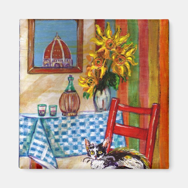 ITALIAN KITCHEN IN FLORENCE MAGNET (Front)