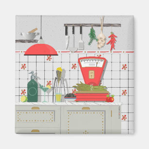 Italian kitchen magnet