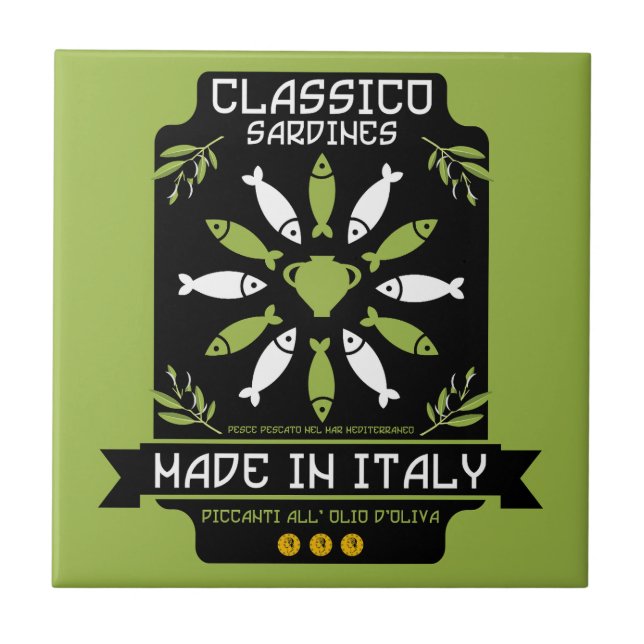 Italian Kitchen Tile (Front)