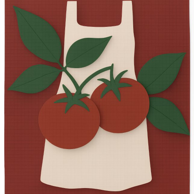 Italian Kitchen Tomatoes Tea Towel — Bold Chef (Colourful Foodie Kitchen, Tomatoes & Orchard, Giftable Sets)