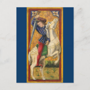 Italian Knight Postcard