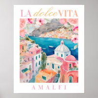 Italian La Dolce Vita Poster