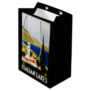 Italian Lakes Italy Vintage Travel gift bags