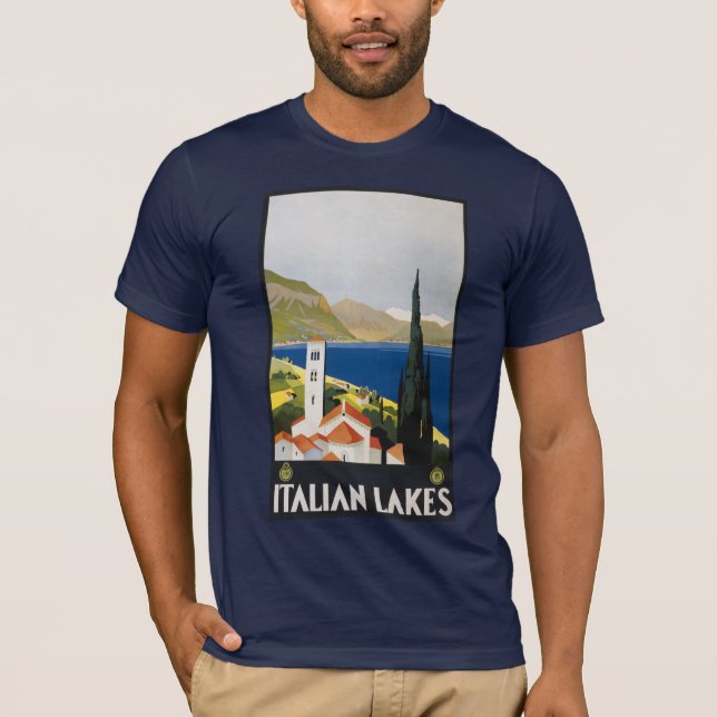 Italian Lakes T-Shirt (Front)