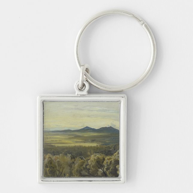 Italian Landscape, 1833 Key Ring (Front)
