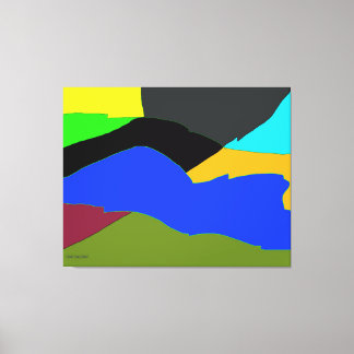 Italian landscape canvas print