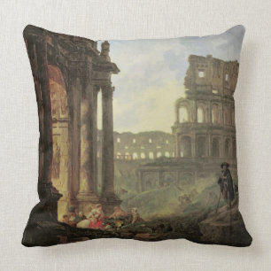 Italian landscape cushion