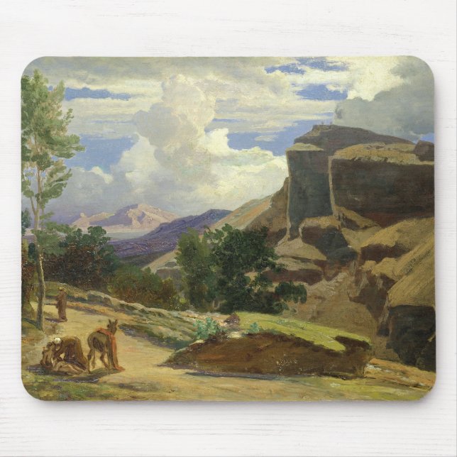 Italian Landscape Mouse Pad (Front)