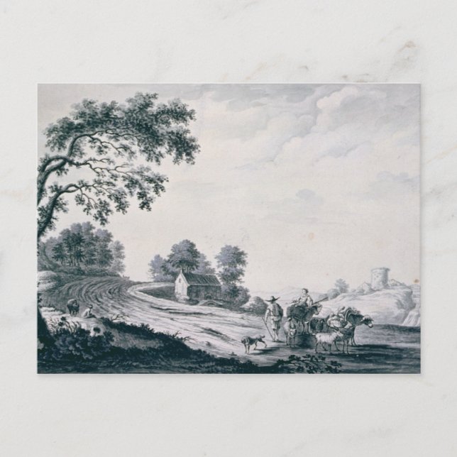 Italian Landscape Postcard (Front)
