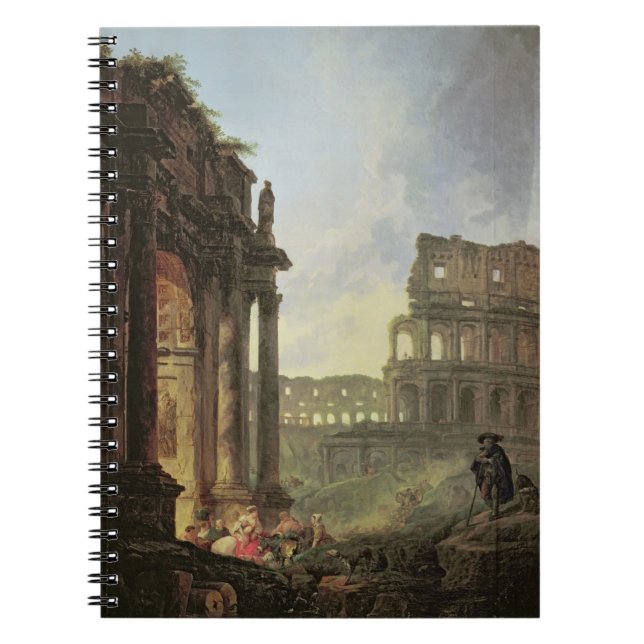 Italian landscape spiral notebook (Front)