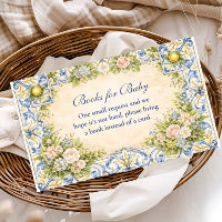 Italian Lemon Floral Frame Books for Baby
