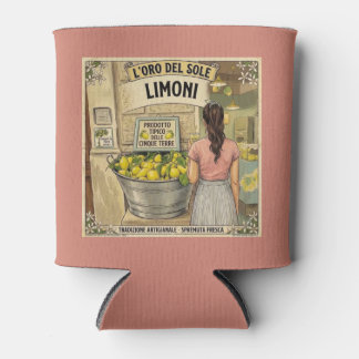 Italian Lemonde Can Sleeve Cooler