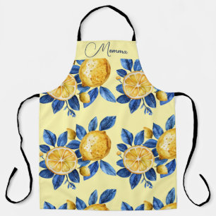 Italian Lemons Personalised Apron