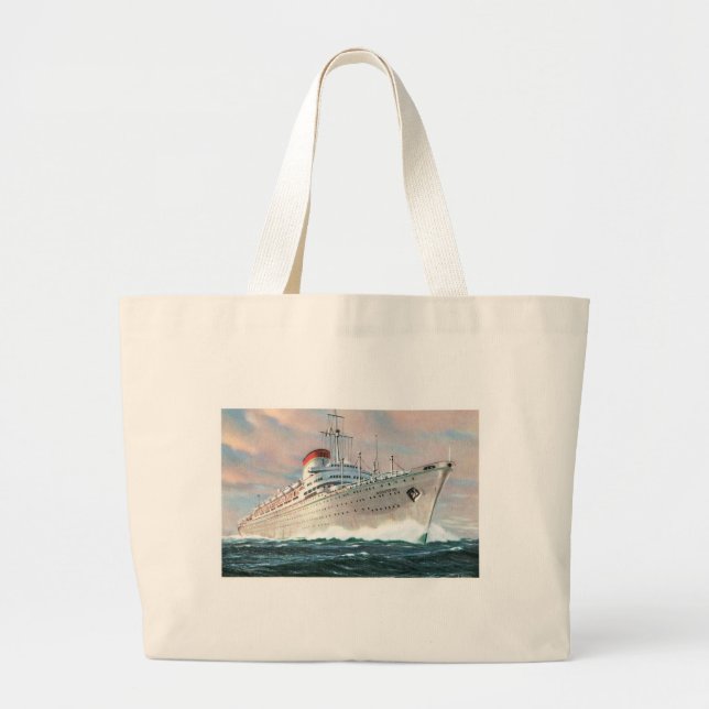 Italian Line's Augustus Large Tote Bag (Front)