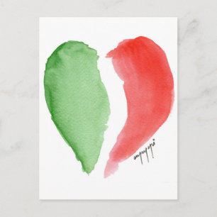 Italian love postcard