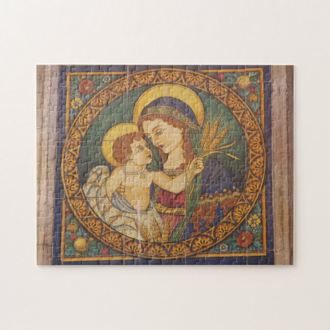Italian Madonna Jigsaw Puzzle (Horizontal)