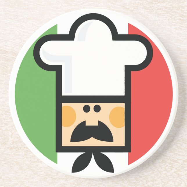 Italian Man Coaster (Front)