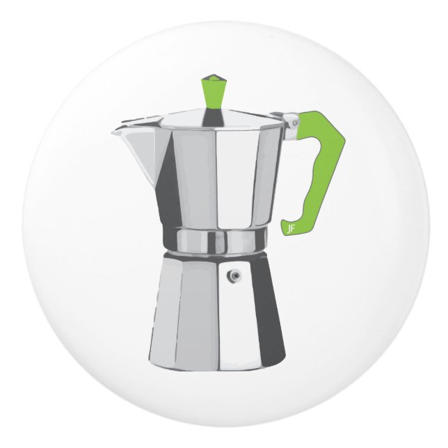Italian Moka Ceramic Knob (Front)