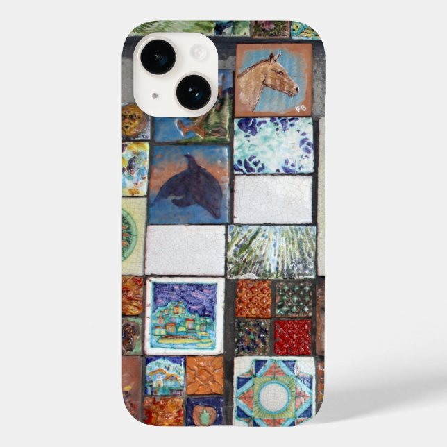 italian mosaic Case-Mate iPhone case (Back)