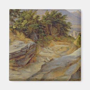 Italian Mountain Landscape, c.1824 Magnet