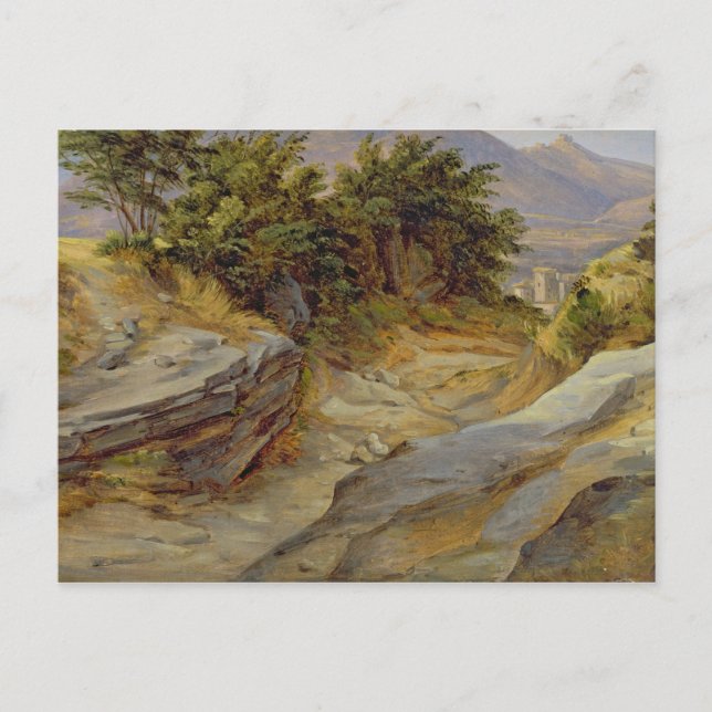 Italian Mountain Landscape, c.1824 Postcard (Front)