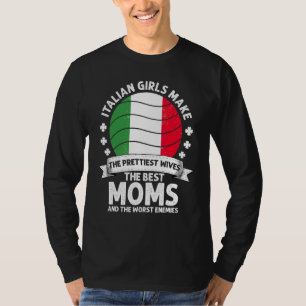 Italian Mum Mothers Day Mama Italian American T-Shirt