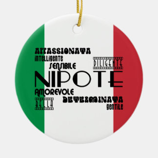 Italian Nieces & Granddaughters : Qualities Ceramic Tree Decoration