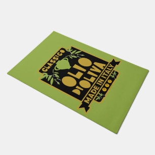 Italian Olive Oil Wall Art Doormat