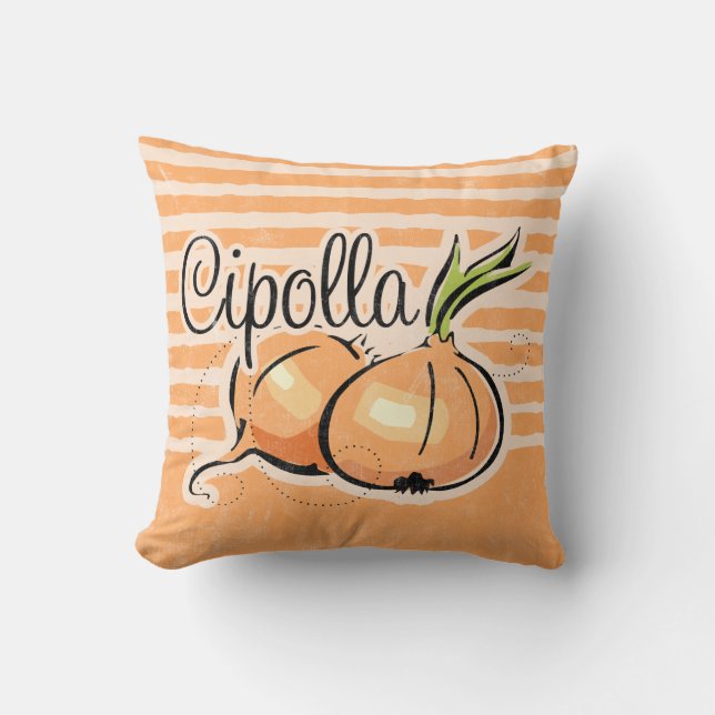 Italian Onion Pillow (Front)