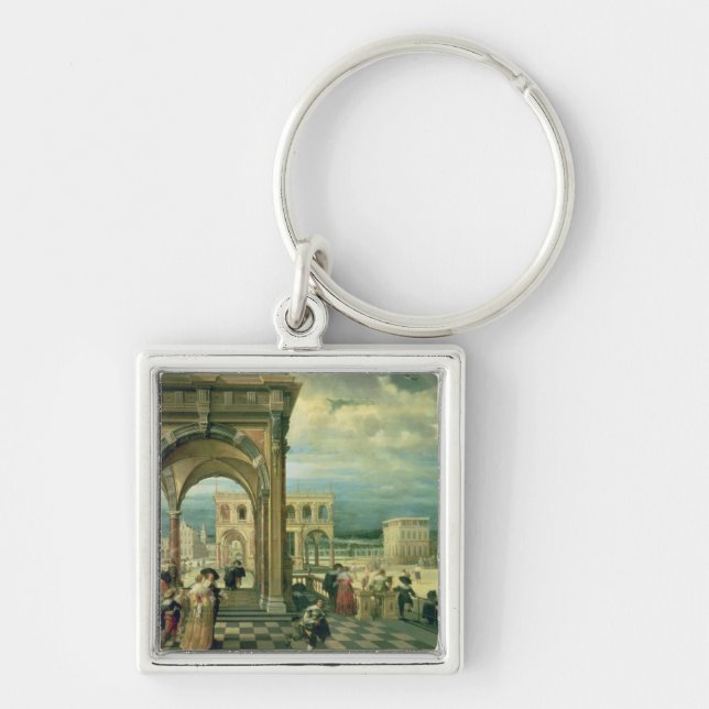Italian Palace, 1623 Key Ring (Front)