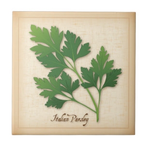 Italian Parsley Herb Tile